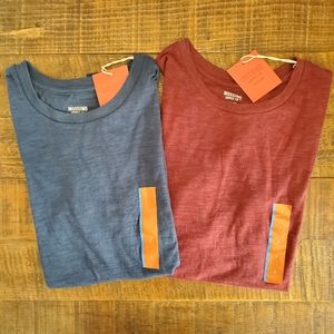 NWT Mossimo Tee Bundle Navy & Red